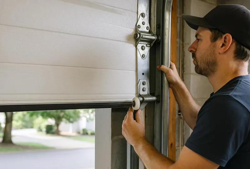 Garage Door Spring Repair in Mims